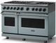 Viking® 7 Series 48" November Sky Pro Style Dual Fuel Range-3