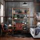 Crestview Collection Winslow Brown 60" Bookshelf-1