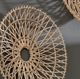 Crestview Collection Sunburst 3-Piece Natural Wall Décor Set-2