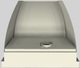 Vent-A-Hood® Designer Series 36" Biscuit Wall Mounted Range Hood-4
