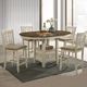 Intercon Mission Casuals French Oak/Rustic White Lattice Back Stool-1