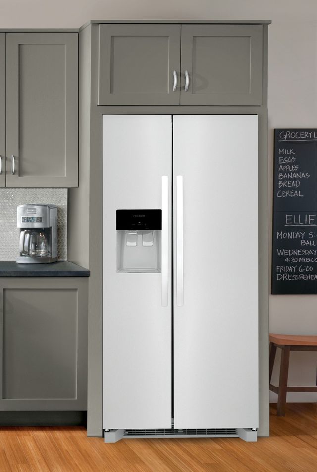 Frigidaire Side-by-Side White Refrigerator