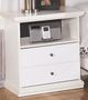 Signature Design by Ashley® Bostwick Shoals White Nightstand-1