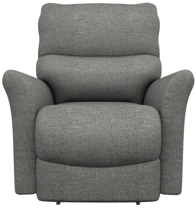 La-Z-Boy® Rowan Charcoal Power Wall Recliner with Headrest and Lumbar-1
