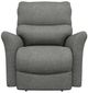 La-Z-Boy® Rowan Charcoal Power Wall Recliner with Headrest and Lumbar-1