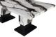Global Furniture USA D12DT White Dining Table with Black Base-2