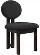 Meridian Furniture Napa Black Boucle Upholstered Dining Chair-0