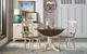 A-America® Bristol Isles Cocoa Bean Dropleaf Table with Chalk Base-2