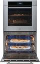 Wolf® M Series 30" Stainless Steel Double Electric Wall Oven-2