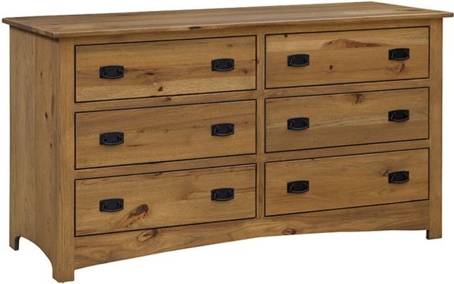 Country Classic Collection Customizable Mission 63" Dresser-0