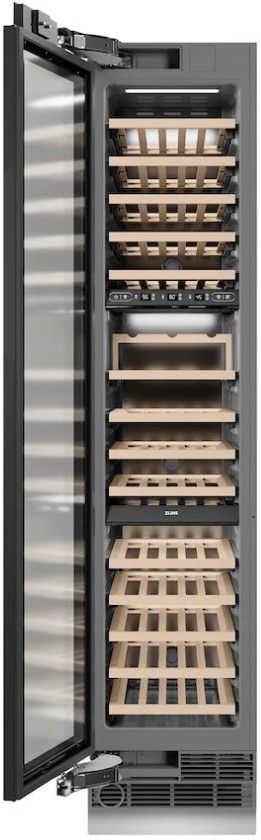 ZLINE 18 in. 9 Cu. Ft. Triple Zone 68 Bottle Panel Ready Left Hinge Column Wine Cooler-2