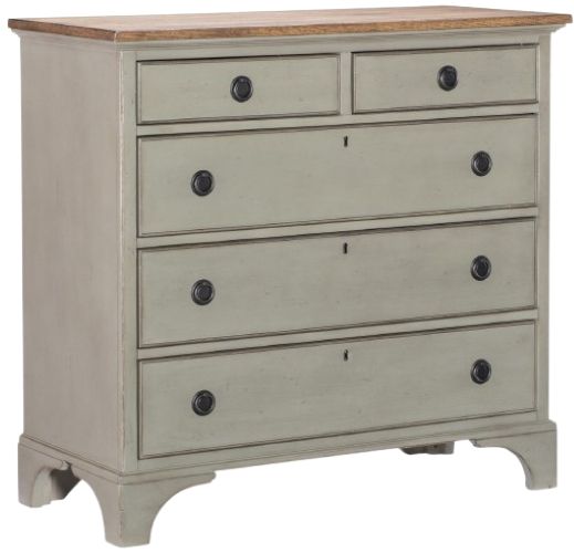 Legacy Classic Vintage Market Barnwood Oak/Northern Moss Chest-0