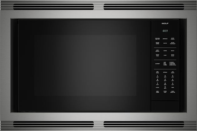 Wolf® M Series 30" Stainless Steel Convection Microwave Trim-0