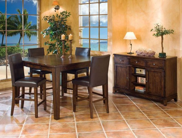 Intercon Kona Brown/Raisin Parson's Stool-1