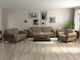 International Furniture Direct Loft Brown Brown Accent Chair-1