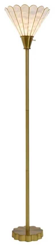 Stylecraft Verity Gold Floor Lamp-1