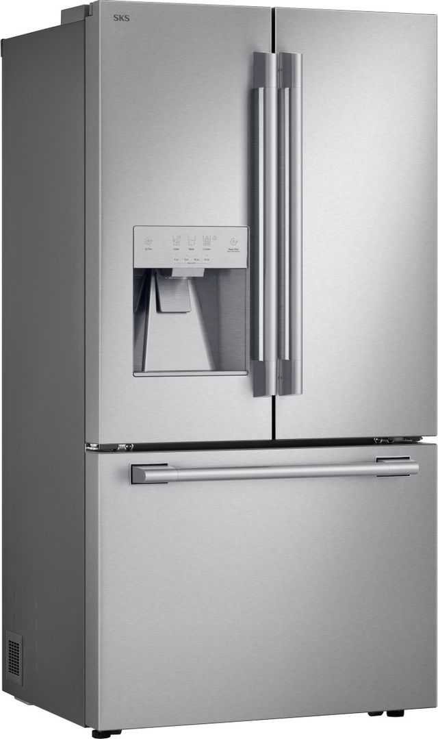 SKS 36" 25.5 Cu. Ft. Stainless Steel Counter Depth French Door Refrigerator-2