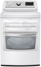LG 7.3 Cu. Ft. White Front Load Gas Dryer-2