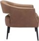 Zuo® Modern Berkeley Vintage Brown Accent Chair-2