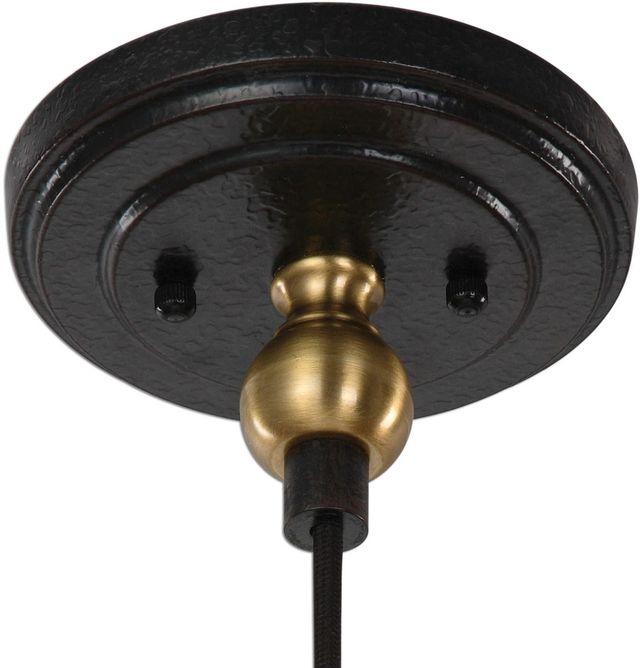 Uttermost® Adastra Antique Brass 1-Light Pendant-3
