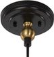 Uttermost® Adastra Antique Brass 1-Light Pendant-3