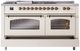 Ilve® Nostalgie II Series 60" Antique White Pro Style Dual Fuel Range-4