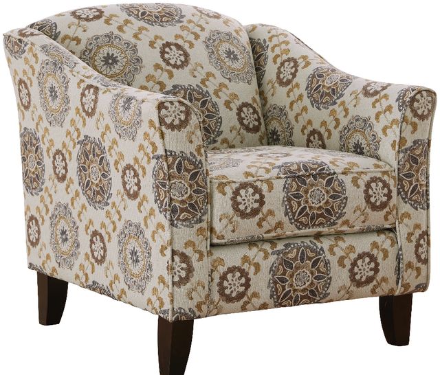 Fusion Furniture Crossroads Mink Quintero Mineral Accent Chair-0