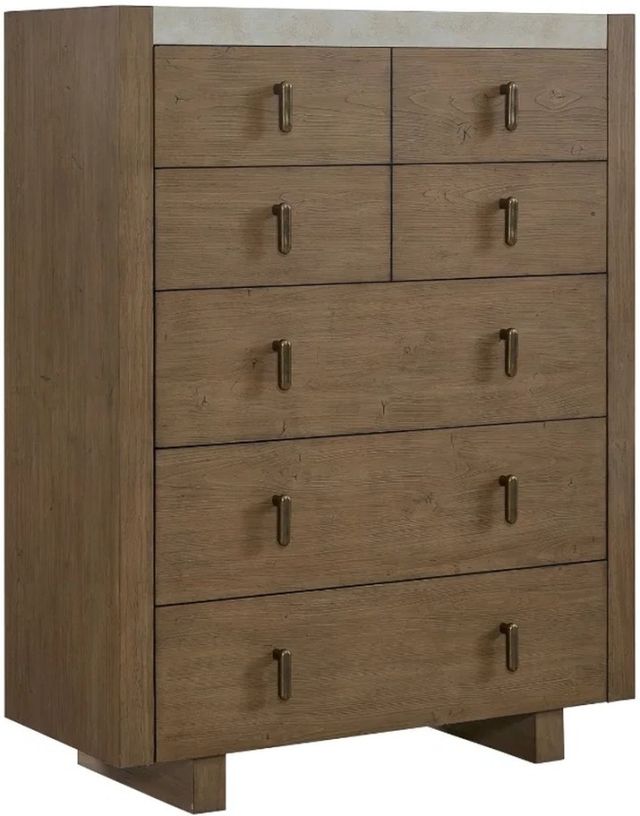 Bernards Moden Tea Chest with Faux Cement Top-0