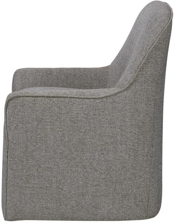 Bernards Rose Gray Parson Dining Chair-2