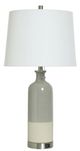 StyleCraft Light Gray Blue Table Lamp-0