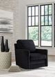 Signature Design by Ashley® Icaman Onyx Swivel Chair-4