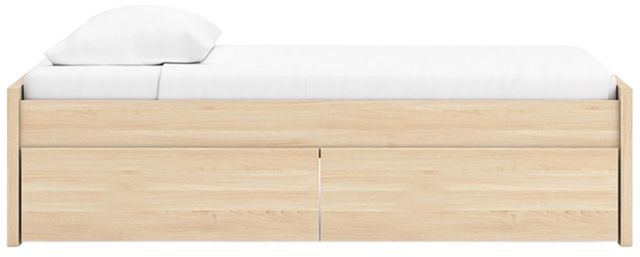 Signature Design by Ashley® Onita Natural Twin Platform Storage Bed-4