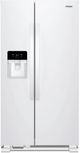 Whirlpool® 36" 24.6 Cu. Ft. White Side-by-Side Refrigerator-0