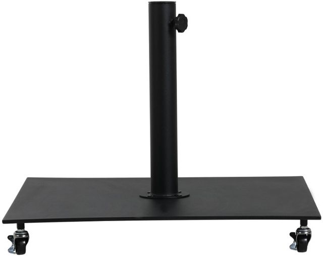 Meridian Furniture Belize Black Steel Outdoor Patio Base-1