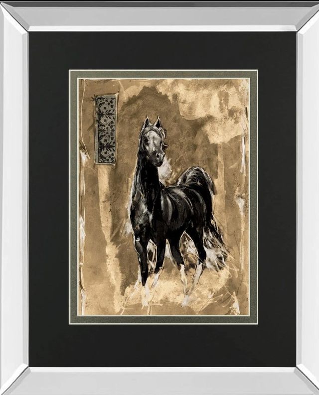 Classy Art Quick Silver By Wiley, M.G. Mirror Framed Wall Art-1