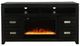 Jofran Inc. Altamonte Black 60" Electric Fireplace Media Console-3