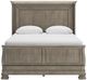 Signature Design by Ashley® Lexorne Light Gray Queen Sleigh Bed-1