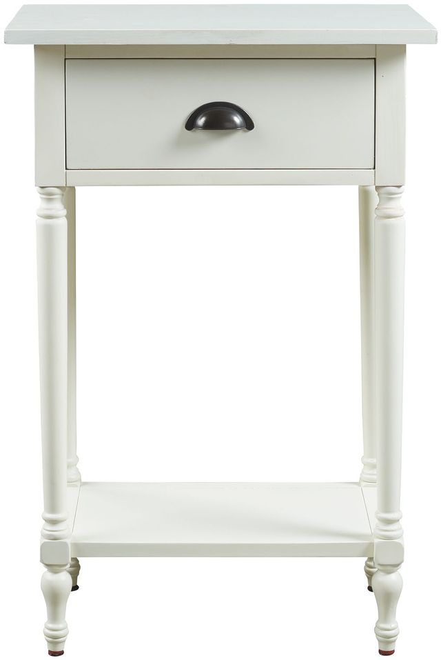 Signature Design by Ashley® Juinville White Accent Table-1