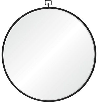 Renwil® Rayden Matte Black Mirror-0
