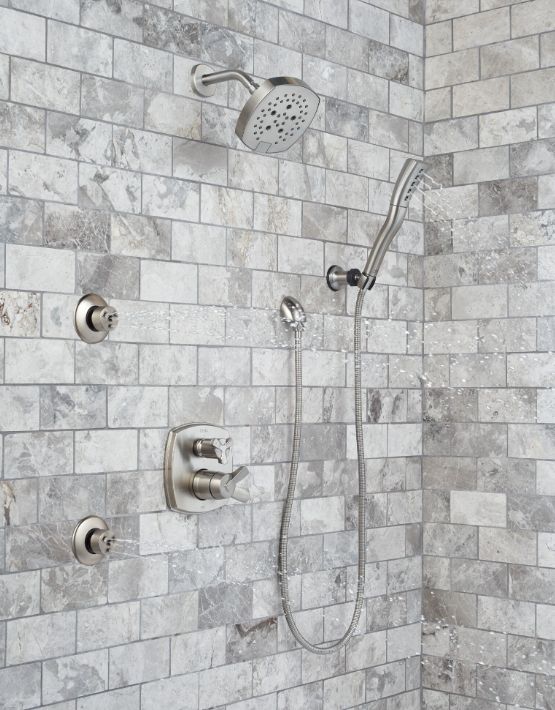 Delta HydraChoice® Lumicoat® Stainless Touch-Clean® Spray Head-1