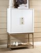 Legacy Classic Melrose Cloud White/Dessert Oak Bar Console-1