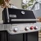 Weber® Genesis E-330 58" 3-Burner Black Freestanding Liquid Propane Gas Grill-2