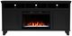 Legends Home Real Cozy Sonoma Seal Skin Black 64" Fireplace Console-3