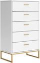 Signature Design by Ashley® Socalle Matte White Chest-0