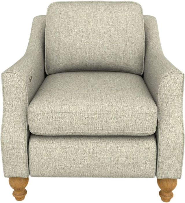 Best® Home Furnishings Customizable Erin & Ben Co. Adeline Power Incliner Chair with Honey Birch Legs-1