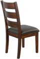 Sunny Designs™ Tuscany Vintage Mocha Ladderback Dining Chair-3