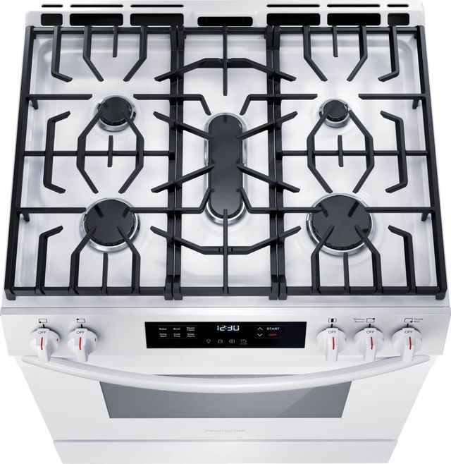 Frigidaire® 30" White Slide In Gas Range-4