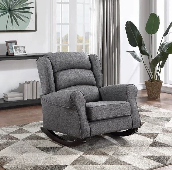 ACME Furniture Fabien Gray Rocking Chair-4