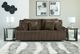 Signature Design by Ashley® Top Tier 2-Piece Chocolate Manual Reclining Sectional Loveseat-1