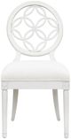 Hooker® Furniture Melange Brynlee Lindy Snow/White Side Chair-2